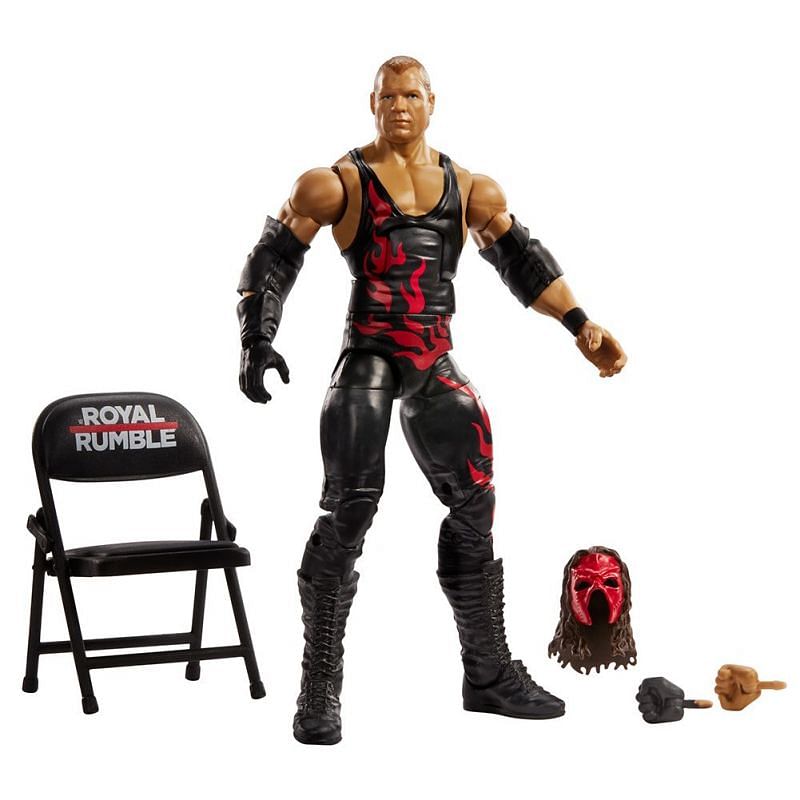 Kane's action figure can un-mask.